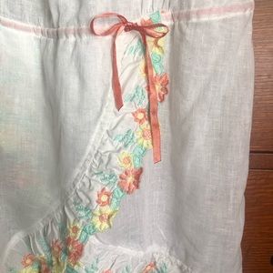 Free People linen blouse
